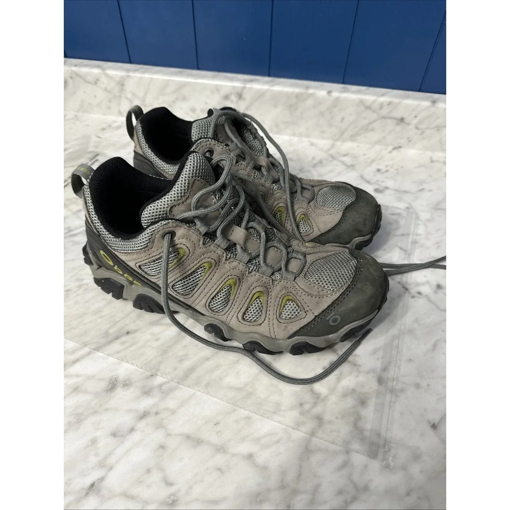 Oboz Low‎ Gray Hiking Trail Shoes Mens 10